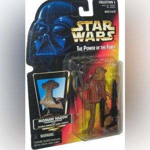 Kenner Star Wars: The Power of the Force Momaw Nadon Action Figure.